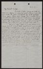 Letter from John E. Greenbacker to his "dearest" Carolyn